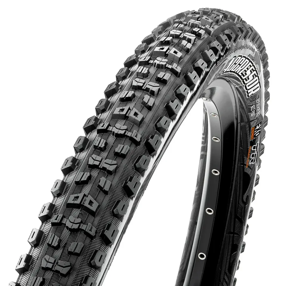 ⁨Opona MTB MAXXIS Aggressor 29x2.30 Kevlar EXO/TR 60TPI zwijana⁩ w sklepie Wasserman.eu