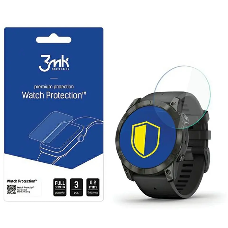 ⁨3MK FlexibleGlass Watch Garmin Epix Progen 2 42mm Szkło Hybrydowe⁩ w sklepie Wasserman.eu