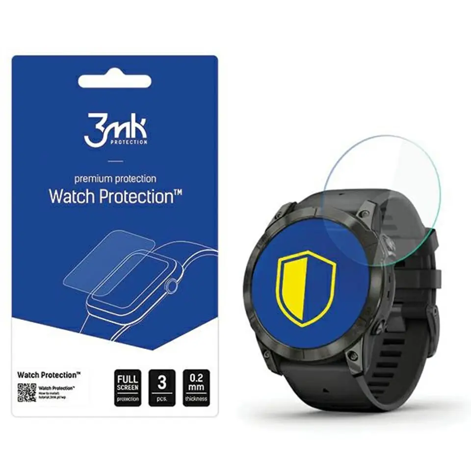 ⁨3MK FlexibleGlass Watch Garmin Epix Progen 2 47mm Szkło Hybrydowe⁩ w sklepie Wasserman.eu