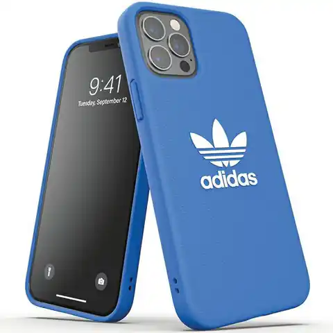 ⁨Adidas OR Moulded Case BASIC iPhone 12/ 12 Pro niebieski/blue 42222⁩ w sklepie Wasserman.eu