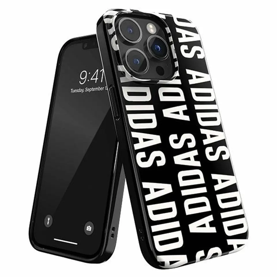 ⁨Adidas OR Snap Case Logo iPhone 14 Pro 6.1" czarny/black 50246⁩ w sklepie Wasserman.eu