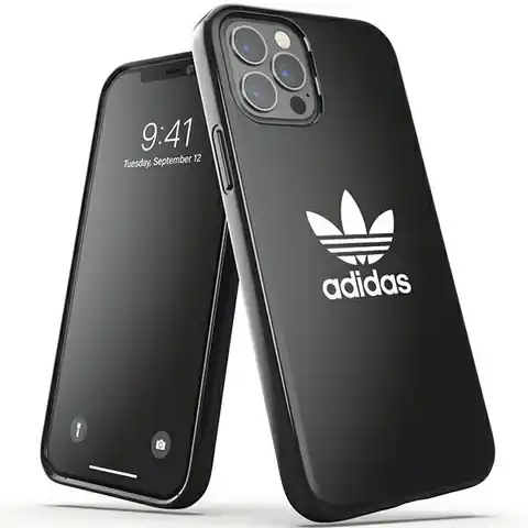⁨Adidas OR Snap Case Trefoil iPhone 12/12 Pro czarny/black 42284⁩ w sklepie Wasserman.eu