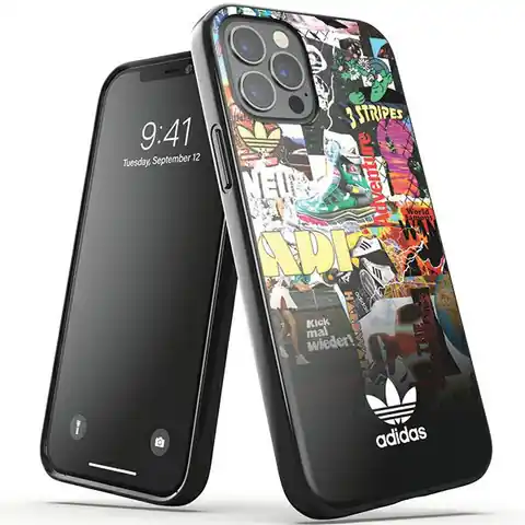 ⁨Adidas OR SnapCase Graphic iPhone 12 /12 Pro kolorowy/colourful 42371⁩ w sklepie Wasserman.eu