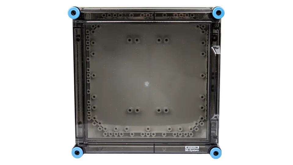 ⁨Enclosure empty Mi, IP 65, wlk.2 - 300x300x180, cover transparent with door Mi 0220 2000061⁩ at Wasserman.eu