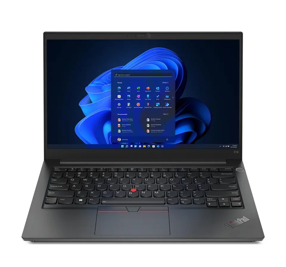 ⁨Lenovo ThinkPad E14 AMD G4 Ryzen 3 5425U 14.0"FHD 300nits AG 8GB Soldered DDR4-3200 SSD256 Radeon Graphics W11Pro 3Y Onsite⁩ w sklepie Wasserman.eu