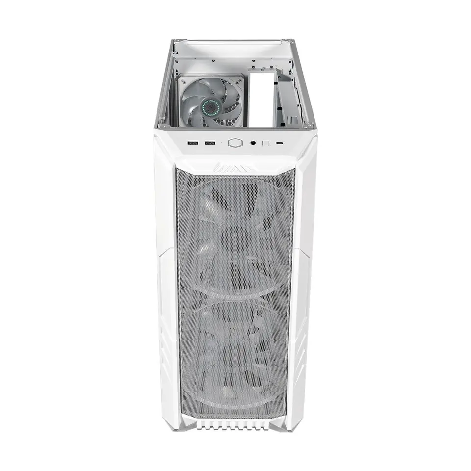 ⁨COOLER MASTER OBUOWA HAF 500 MIDI TOWER ARGB BIAŁA H500-WGNN-S00⁩ w sklepie Wasserman.eu