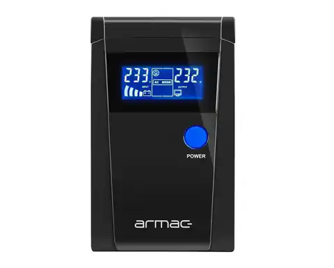⁨UPS ARMAC OFFICE LINE-INT 850VA LCD 2X230V O850EPSW⁩ w sklepie Wasserman.eu