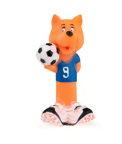 ⁨Zabawka hantel Happet Z576 ludzik- futbol 18cm⁩ w sklepie Wasserman.eu
