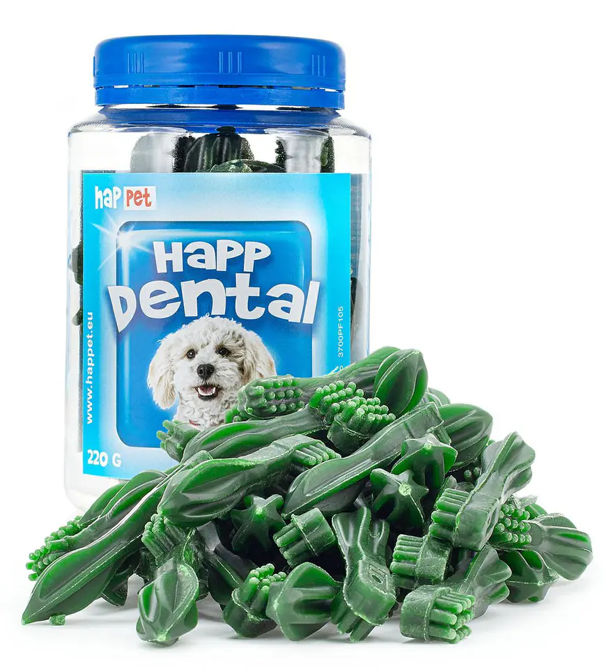 ⁨HAPP DENTAL szczoteczka mint 220g słoik⁩ w sklepie Wasserman.eu