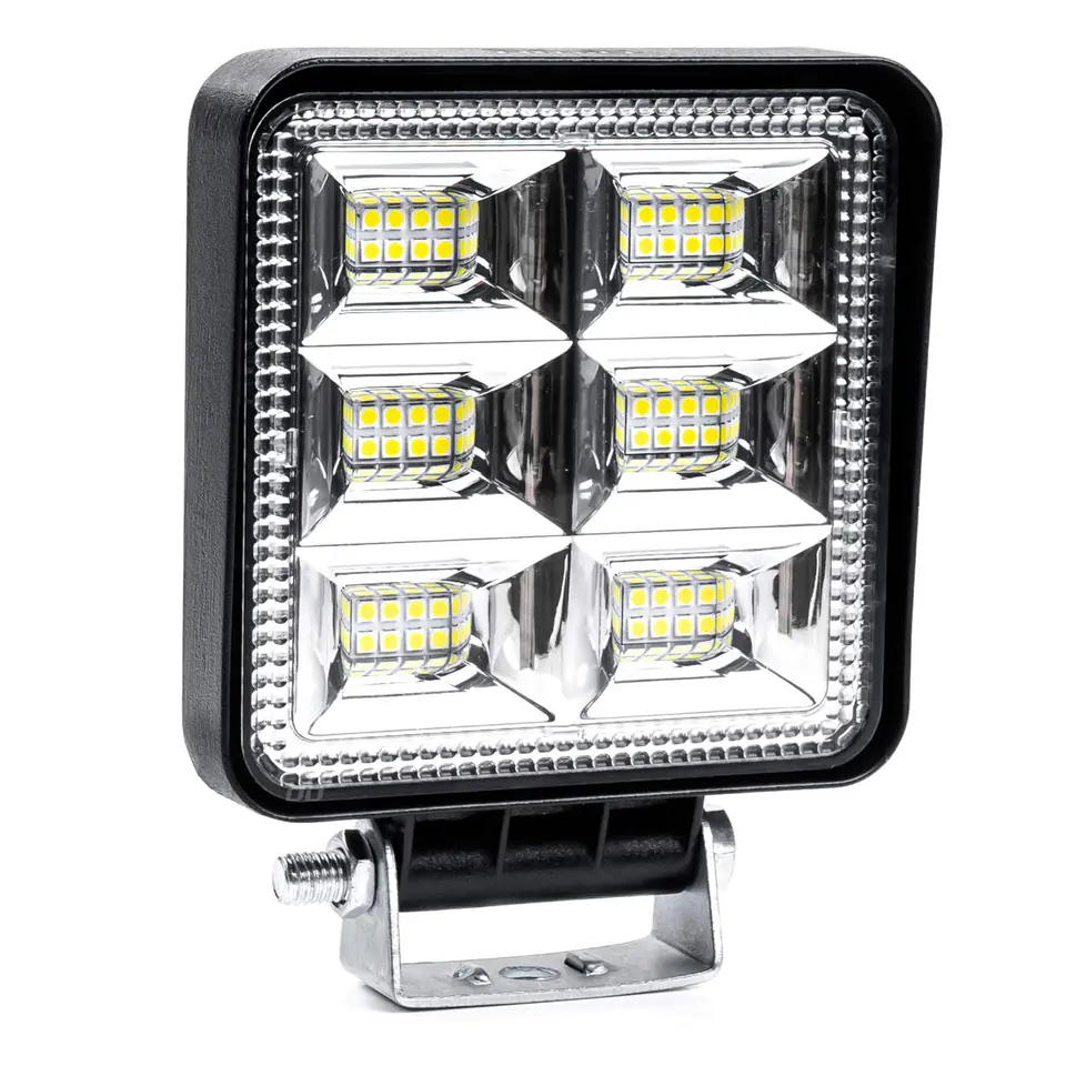 ⁨Lampa robocza led szperacz awl37 48 led 144w 12v 24v amio-03248⁩ w sklepie Wasserman.eu