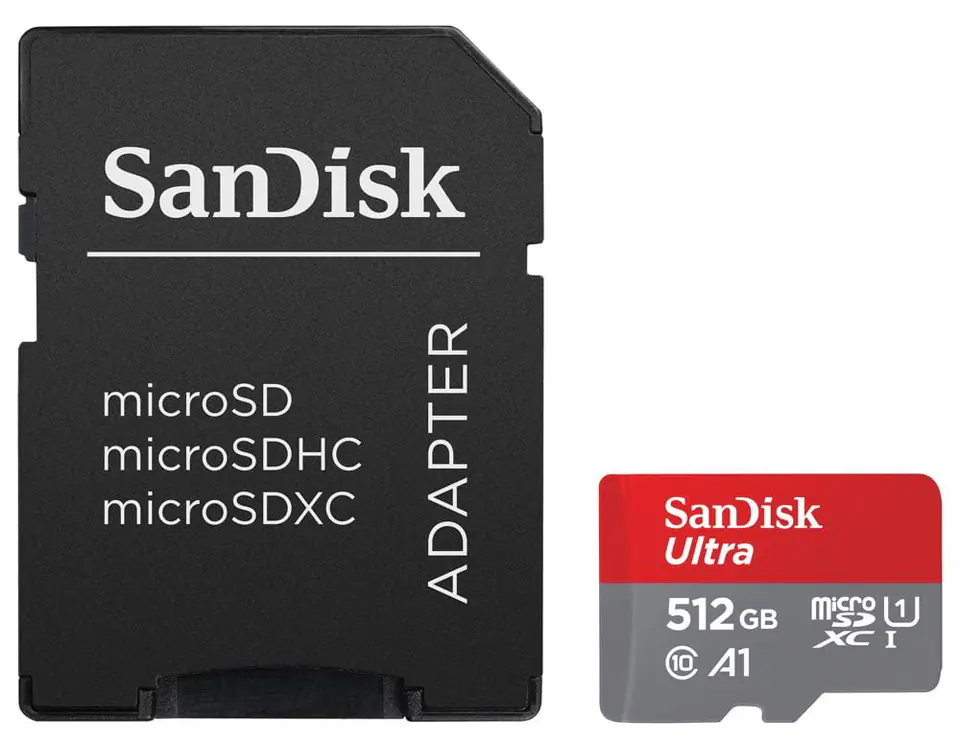 ⁨KARTA PAMIĘCI SD-MICRO-10/512-SANDISK microSD UHS-I, SDXC 512 GB SANDISK⁩ w sklepie Wasserman.eu
