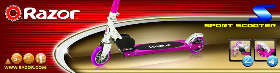 ⁨RAZOR hulajnoga Sport S PINK 13073051⁩ w sklepie Wasserman.eu