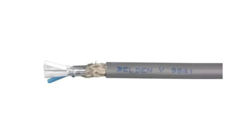 ⁨Kabel do magistral szeregowych RS485 1x2x24AWG linka PVC szary BL-9841.0030 /30m/⁩ w sklepie Wasserman.eu