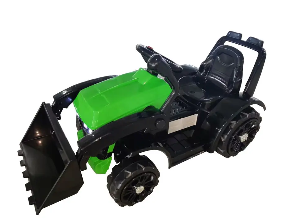 Traktor na Akumulator ZP1001B Z Łyżką Klakson Zielony w sklepie Wasserman.eu