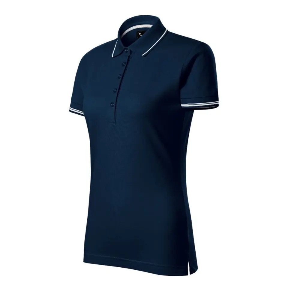 ⁨Koszulka polo Malfini Perfection plain W (kolor Granatowy, rozmiar 2XL)⁩ w sklepie Wasserman.eu