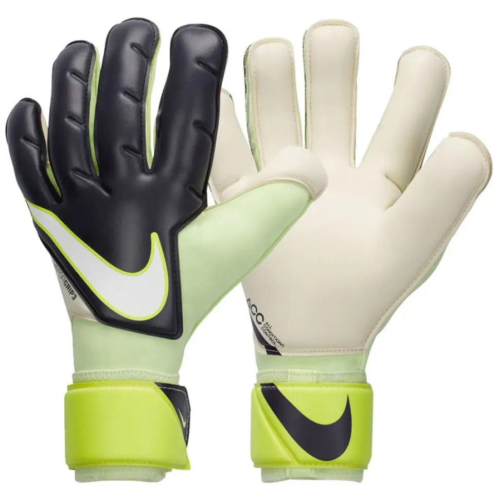 ⁨Rękawice bramkarskie Nike Goalkeeper Vapor Grip3 M (kolor Wielokolorowy, rozmiar 8)⁩ w sklepie Wasserman.eu