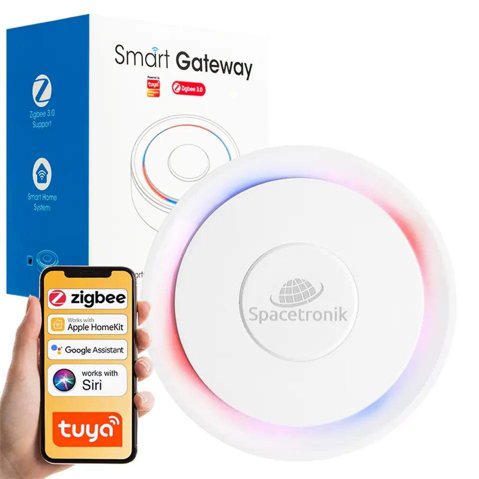 ⁨Bramka ZigBee 3.0 Apple Home TUYA Smart ZB-G03W⁩ w sklepie Wasserman.eu