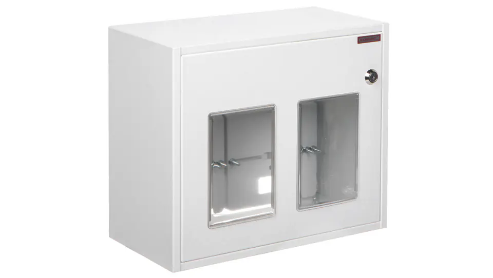 ⁨Counter cabinet surface/flush-mounted (universal) 2-meter 1-phase IP30 RU-1-2L Z/O⁩ at Wasserman.eu