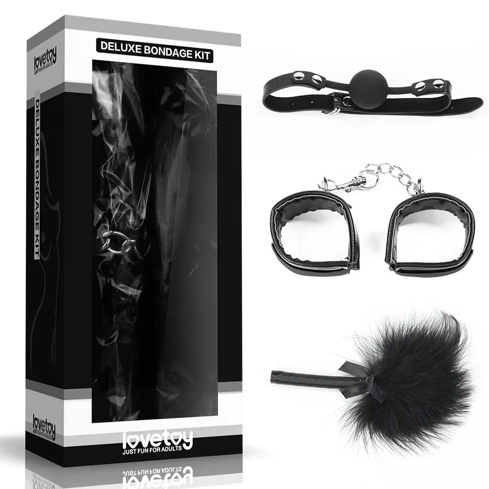 ⁨ZESTAW BDSM DELUXE BONDAGE KIT⁩ w sklepie Wasserman.eu