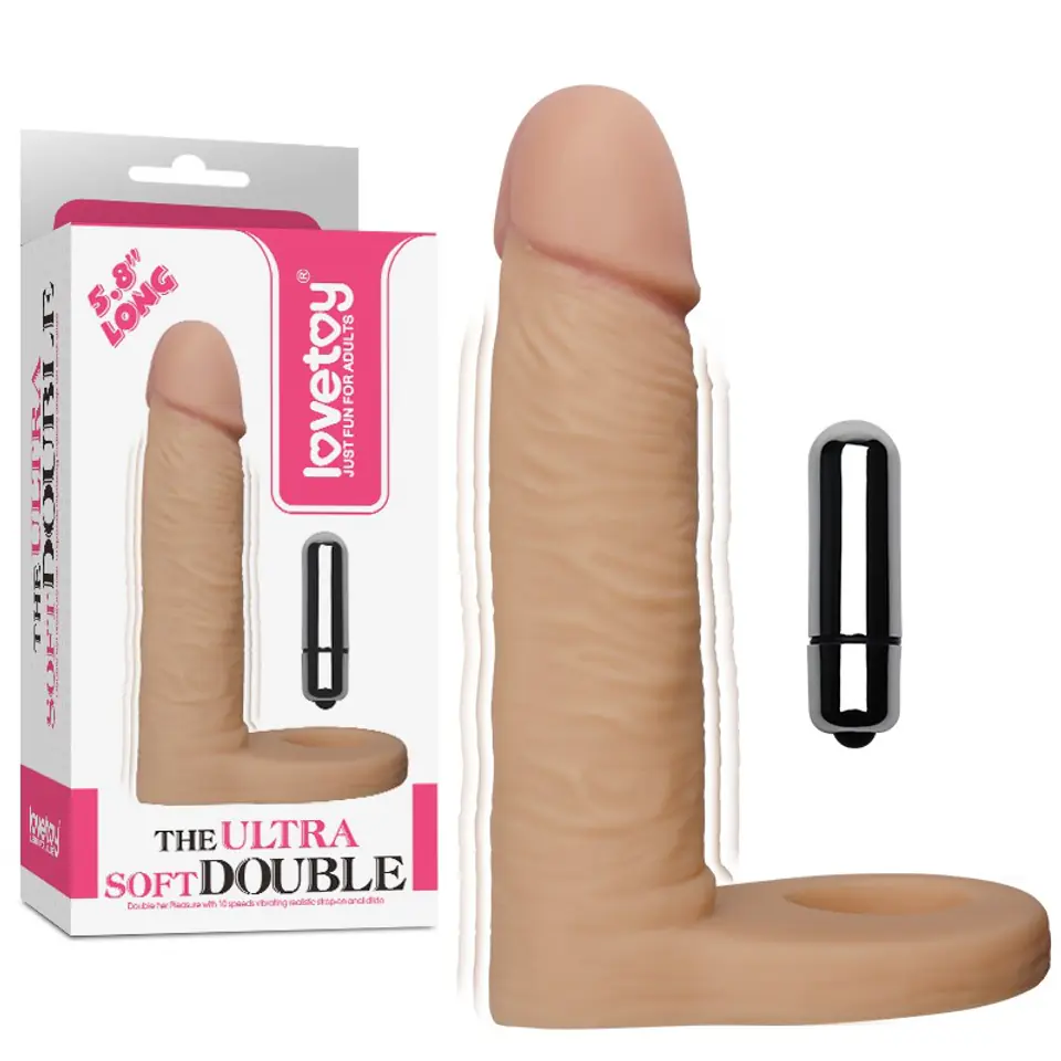 ⁨WIBRATOR THE ULTRA SOFT DOUBLE -VIBRATING⁩ w sklepie Wasserman.eu