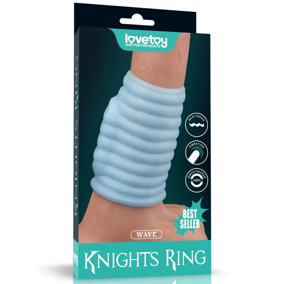 ⁨PIERŚCIEŃ VIBRATING WAVE KNIGHTS RING⁩ w sklepie Wasserman.eu