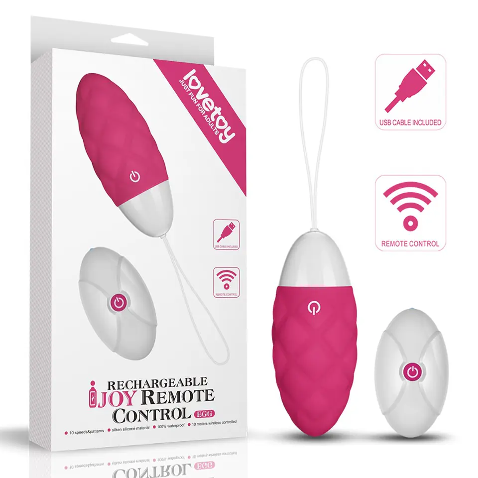 ⁨JAJKO IJOY WIRELESS REMOTE CONTROL RECHARGEABLE EGG⁩ w sklepie Wasserman.eu