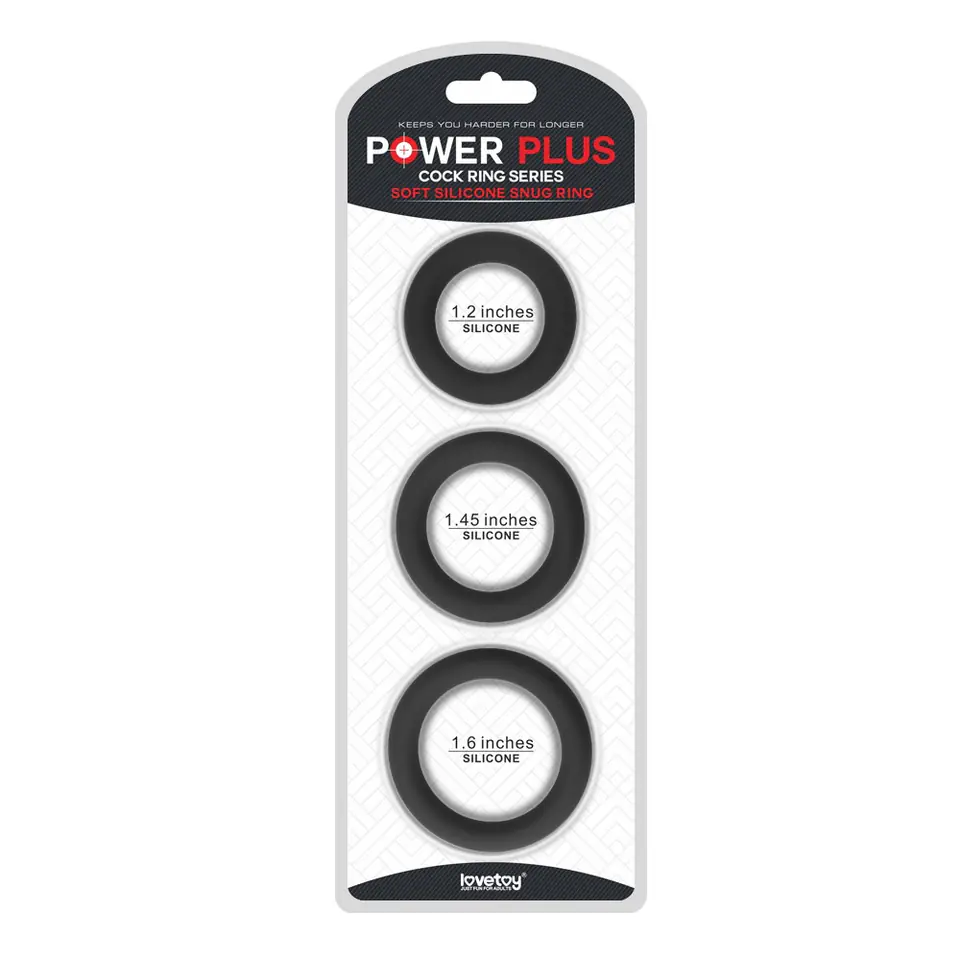 ⁨PIERŚCIEŃ POWER PLUS SOFT SILICONE SNUG RING⁩ w sklepie Wasserman.eu