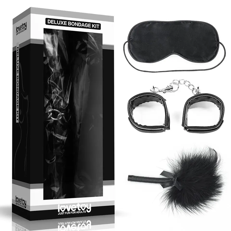 ⁨ZESTAW BDSM DELUXE BONDAGE KIT⁩ w sklepie Wasserman.eu