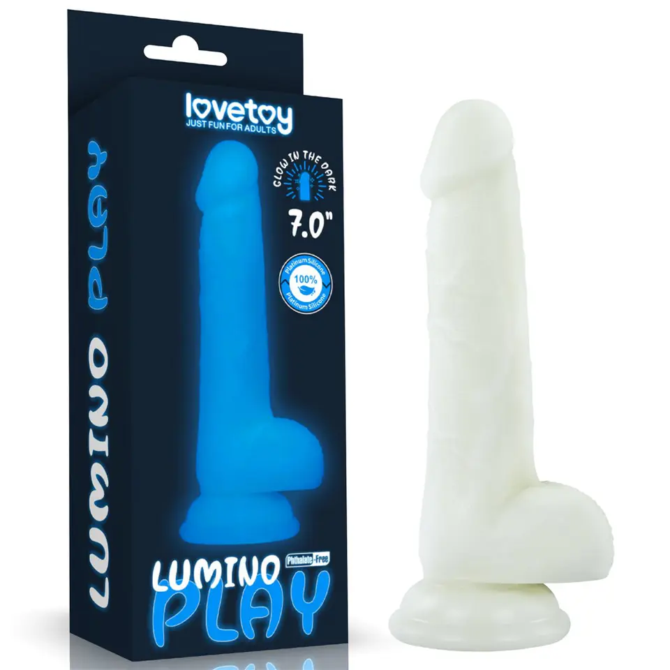 ⁨7.0'' LUMINO PLAY SILICONE DILDO⁩ w sklepie Wasserman.eu