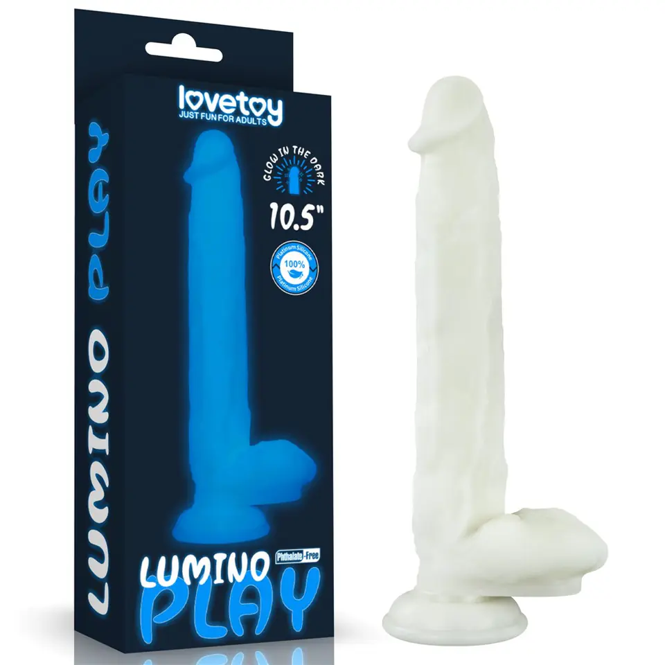 ⁨10.5'' LUMINO PLAY SILICONE DILDO⁩ w sklepie Wasserman.eu