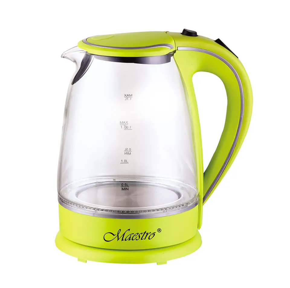 ⁨MAESTRO MR-064-GREEN electric kettle⁩ at Wasserman.eu