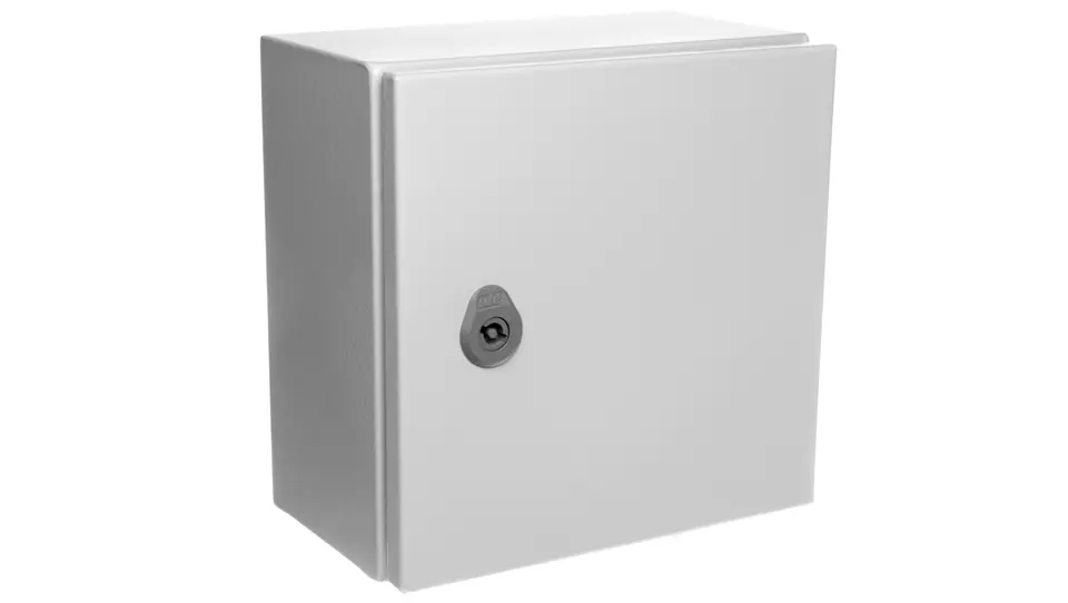 ⁨Metal enclosure ARGENTA 250x250x150 with board IP66 49013⁩ at Wasserman.eu