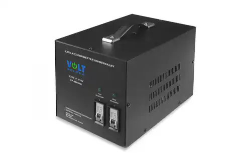 ⁨Voltage converter 230V --110V 5000VA SOFT-START VOLT. (1LM)⁩ at Wasserman.eu