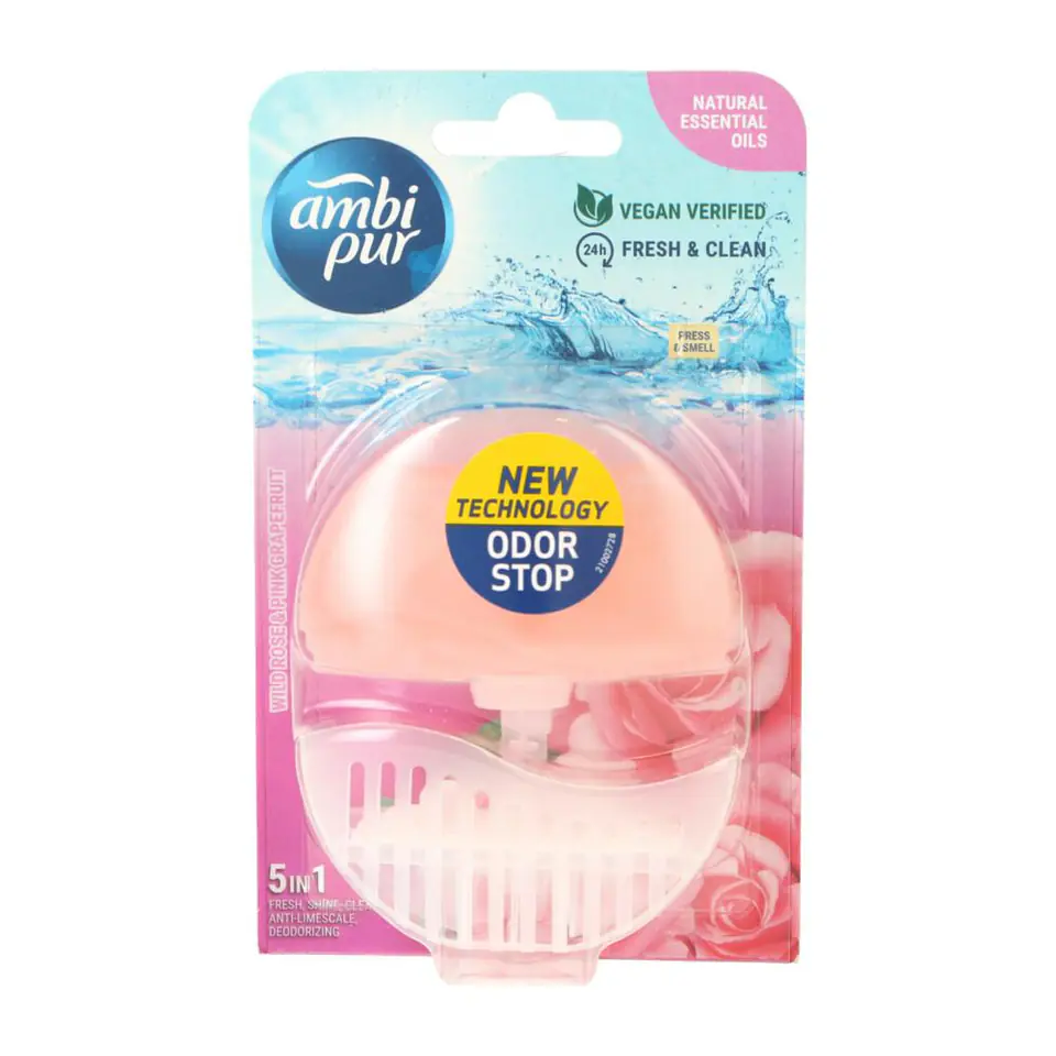 ⁨AMBI PUR Zawieszka do WC 55mlRose&Grapefruit⁩ w sklepie Wasserman.eu