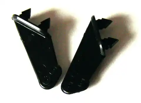 ⁨Dźwignie steru typ 2, 0,6mm, Czarne, 2 szt⁩ w sklepie Wasserman.eu