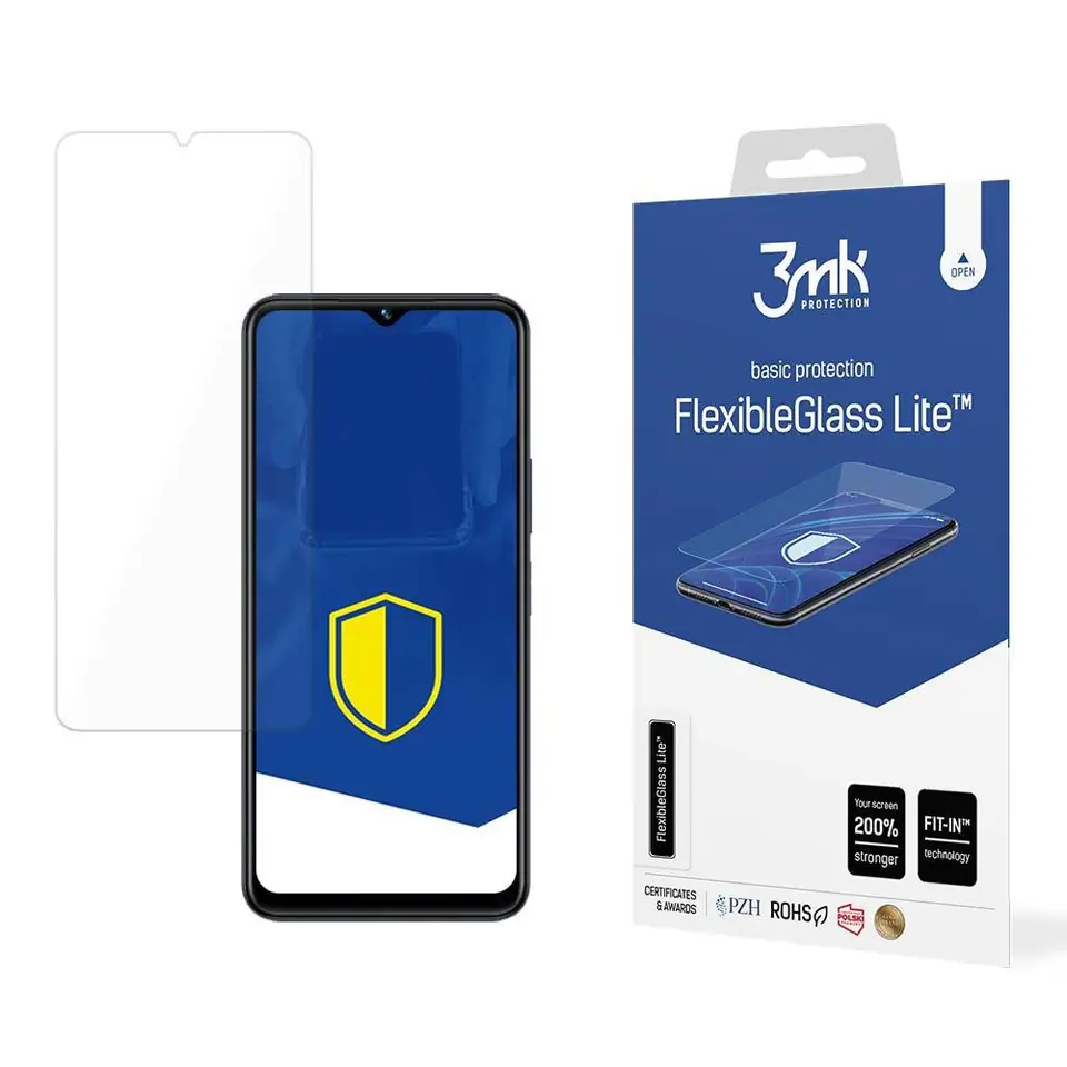 ⁨Motorola Moto E22 - 3mk FlexibleGlass Lite⁩ w sklepie Wasserman.eu