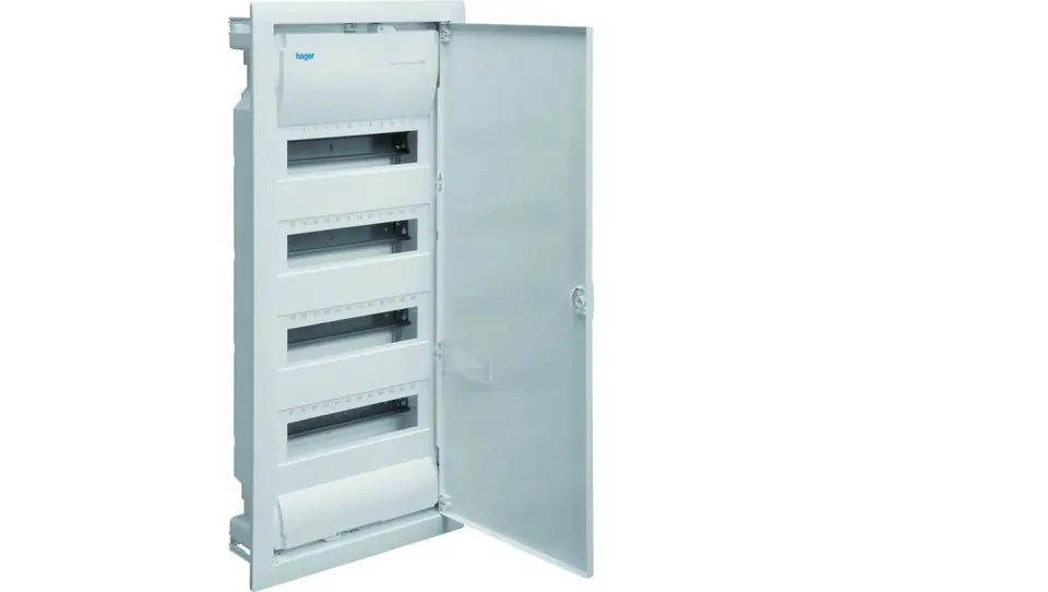 ⁨Rozdzielnica modułowa 4x12 podtynkowa IP30 Volta VU48NE⁩ w sklepie Wasserman.eu