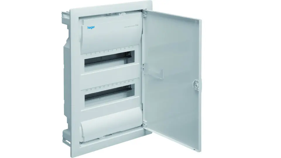 ⁨Rozdzielnica modułowa 2x12 podtynkowa IP30 Volta VU24NE⁩ w sklepie Wasserman.eu
