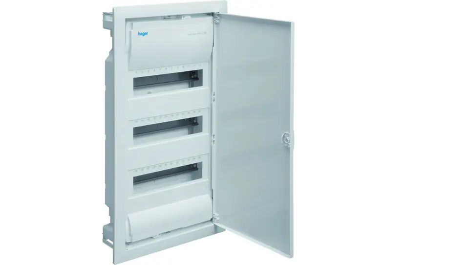 ⁨Rozdzielnica modułowa 3x12 podtynkowa IP30 Volta VU36NE⁩ w sklepie Wasserman.eu