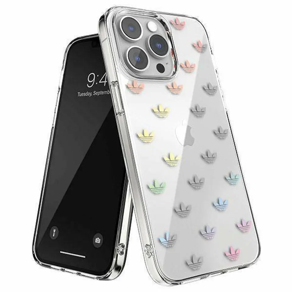 ⁨Oryginalne Etui IPHONE 14 PRO Adidas OR SnapCase ENTRY (50220) wielokolorowe⁩ w sklepie Wasserman.eu