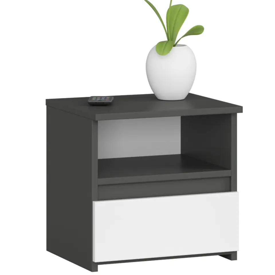 ⁨KOMODA CL1 PK GRAFIT SZARY / BIAŁA⁩ w sklepie Wasserman.eu