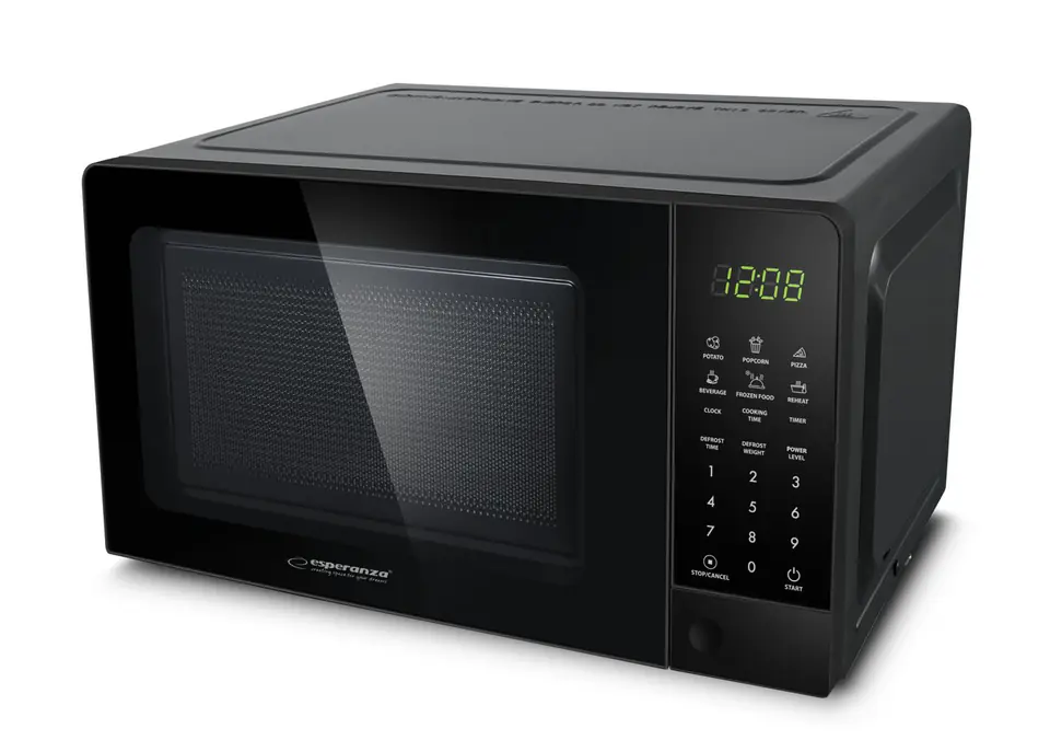 ⁨Esperanza EKO009 Microwave Oven 1100W Black⁩ at Wasserman.eu