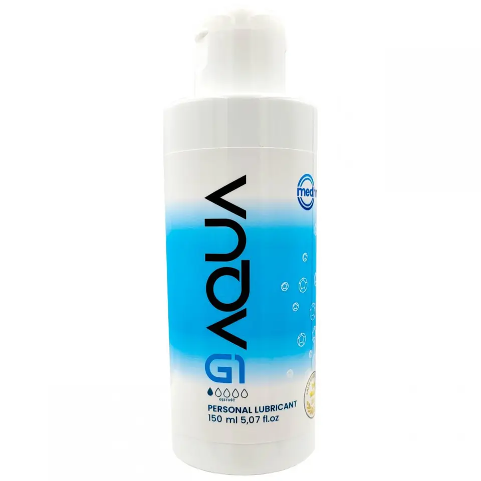⁨Lubrykant Aqua G1 150ml MedTime⁩ w sklepie Wasserman.eu