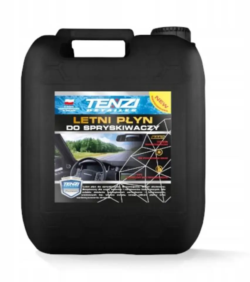 PŁYN DO SPRYSKIWACZY LETNI 5L - NANOTECHNOLOGY w sklepie Wasserman.eu
