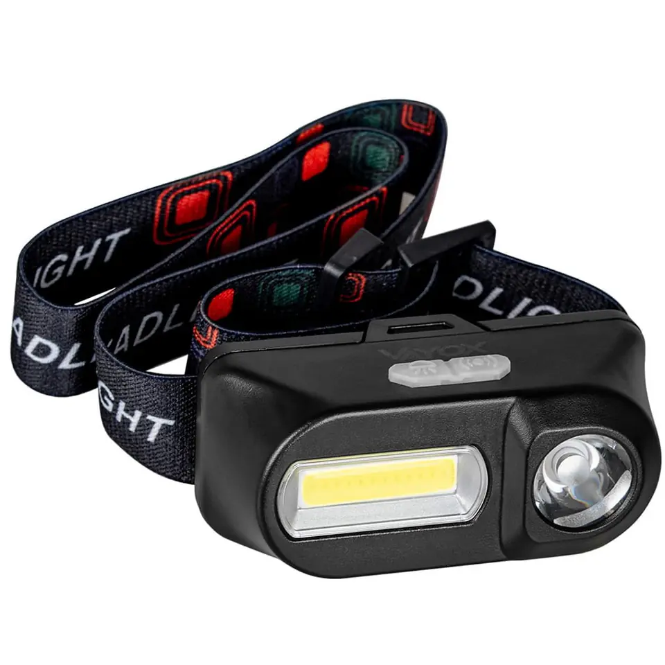 Latarka czołowa 170 + 210lm LED COB VAYOX VA0115 w sklepie Wasserman.eu