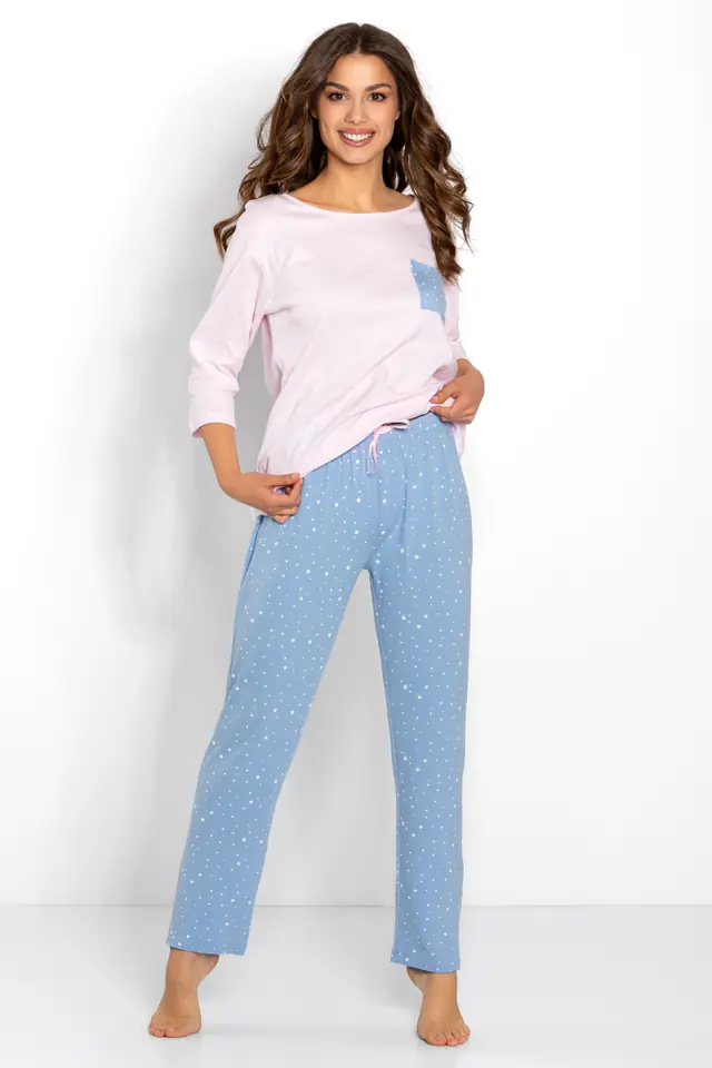 ⁨Pajamas Monique Pink-Blue (size L)⁩ at Wasserman.eu