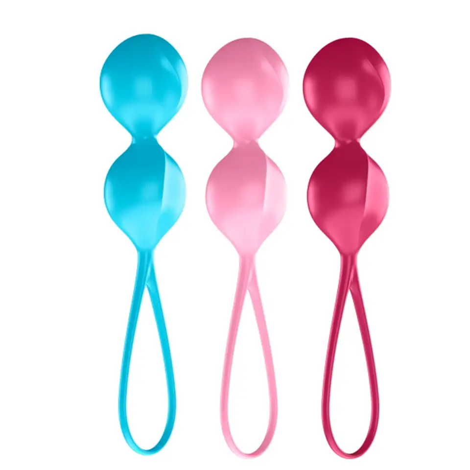 Kulki gejszy - Satisfyer V Balls Training Set w sklepie Wasserman.eu