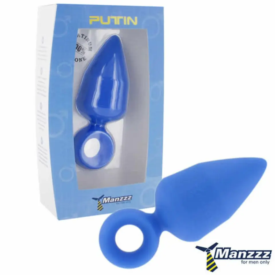 ⁨Plug analny - ManzzzToys Putin Blue⁩ w sklepie Wasserman.eu