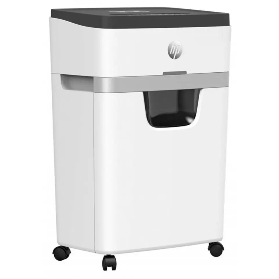 ⁨HP ONESHRED 18CC shredder, cut-offs, P-4, 18 cards, 25l, light grey⁩ at Wasserman.eu