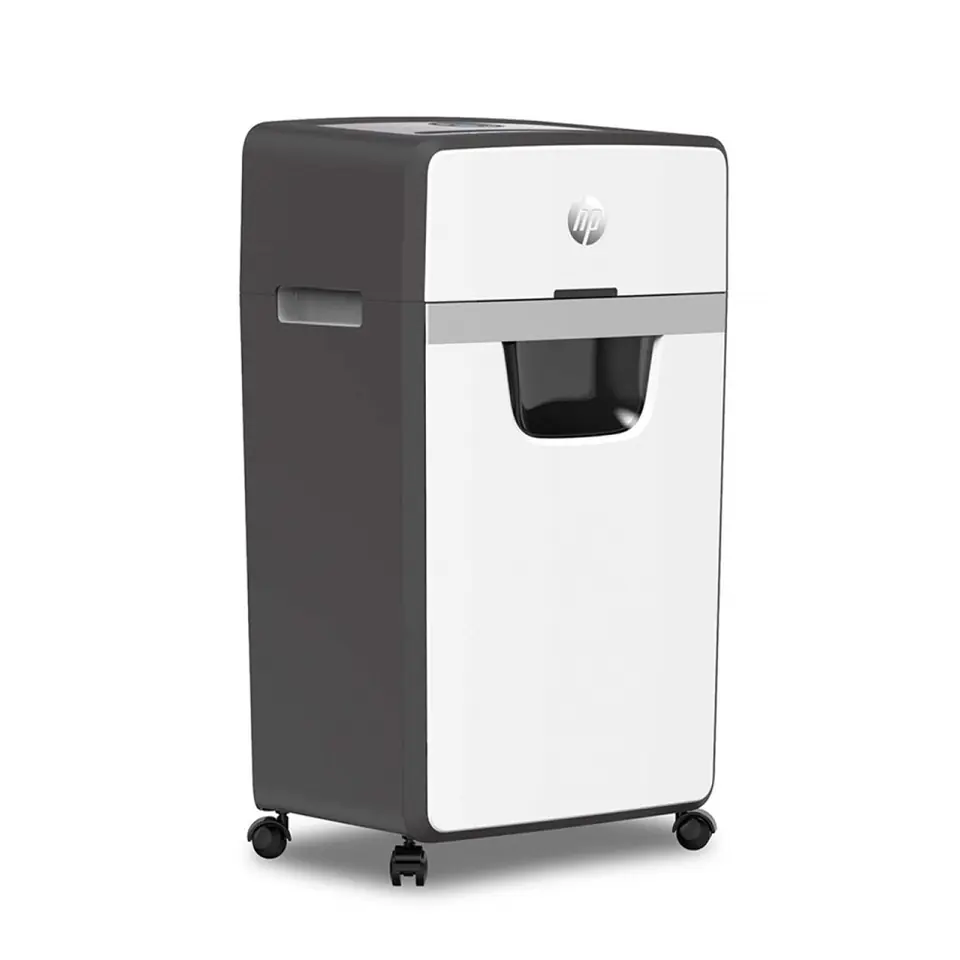 ⁨HP ONESHRED 16MC shredder, micro cut, P-5, 16 card, 30l, light grey⁩ at Wasserman.eu